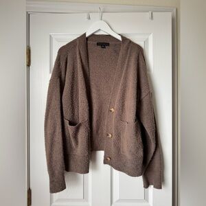 Sanctuary Brown Cozy Cardigan with Pockets
